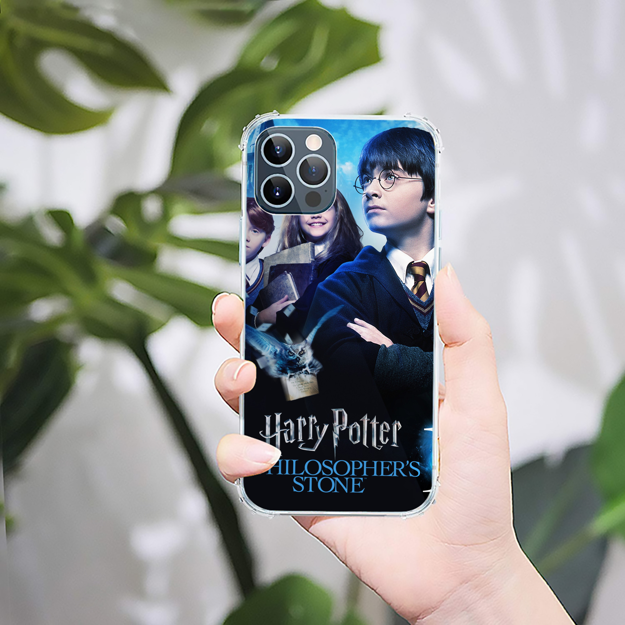 （画像用） Harry Potter ハリー・ポッターシリーズ 【iPhone 12シリーズ対応】透明スマホケース（クリアソフトケース）